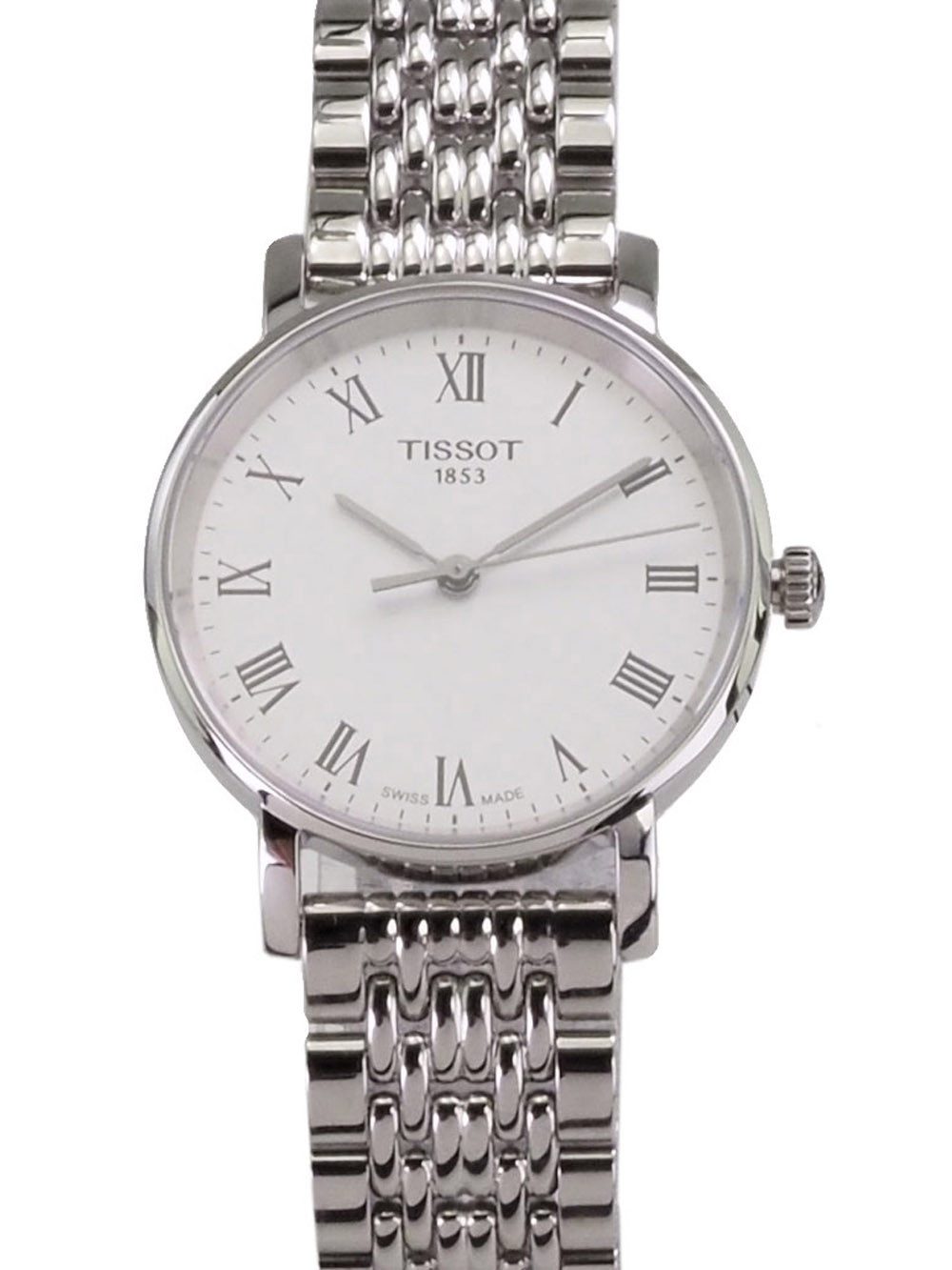 Tissot Schweizer Uhr Damen Uhr 30 mm Ø T1092101103300 Everytime Small, Saphirglas
