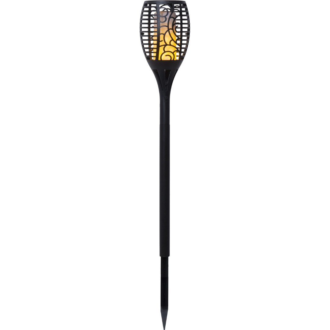 LED-Solar-Fackel imitiert TRADING LED 'Flame', Gartenfackel STAR Feuer,Bernstein Star LED