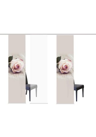 HOME WOHNIDEEN Занавес »ROSIES« Klettband...