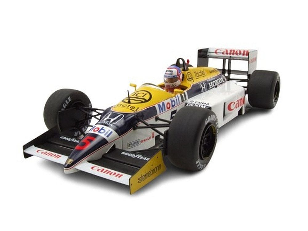 MCG Modellauto Williams Honda FW11 #5 Formel 1 Großbritannien GB 1986 N. Mansell, Maßstab 1:18