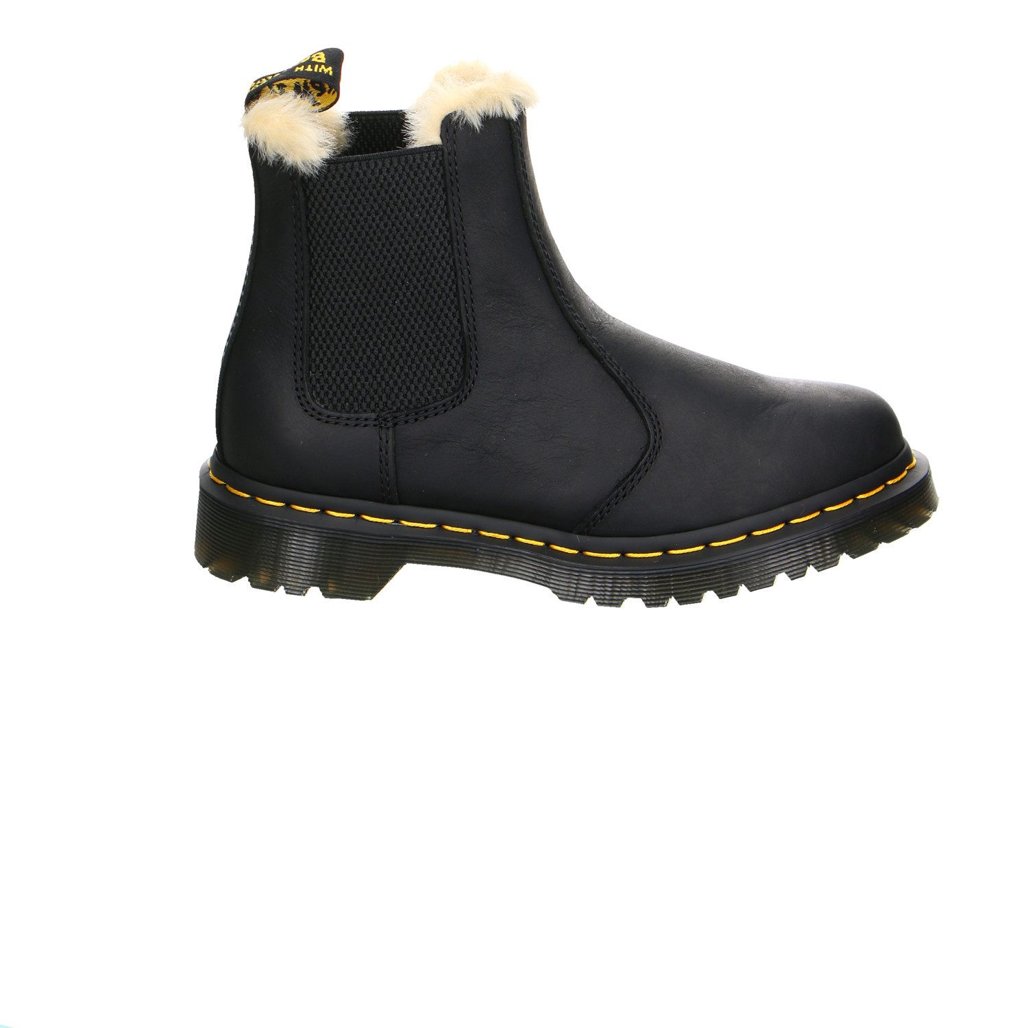 DR. MARTENS Leonore Chelseaboots Chunky Boots, Plateau Schuh, Boots mit Warmfutter