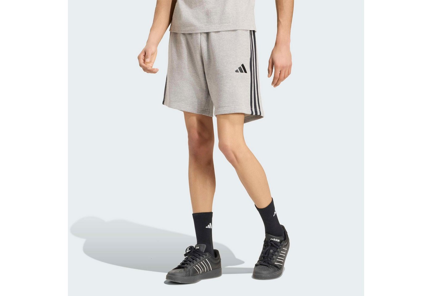 adidas Sportswear Shorts ESSENTIALS 3-STREIFEN, FRENCH TERRY