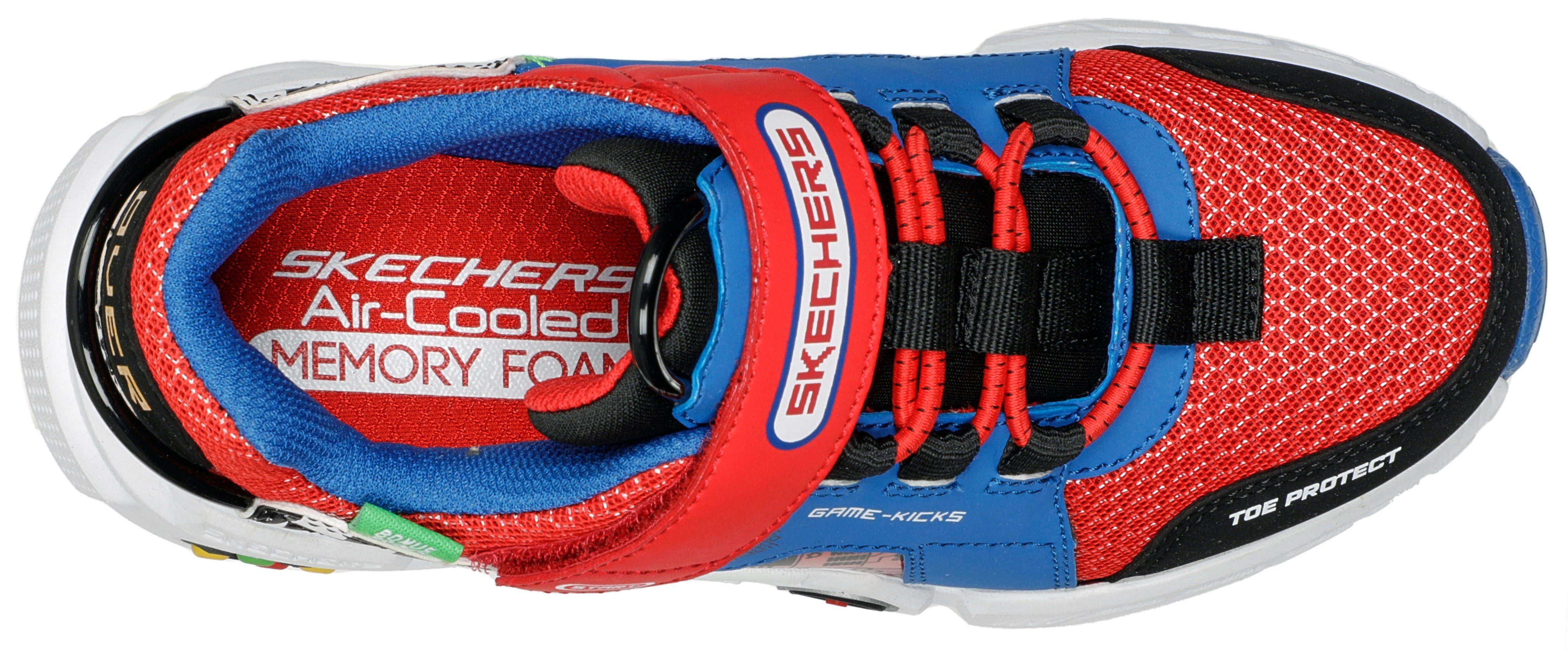 Skechers Kids mit Foam GAMETRONIX Memory Air-Cooled Sneaker