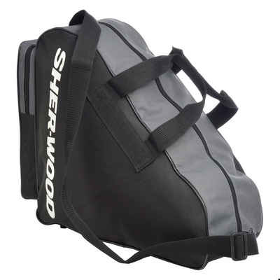 SHER-WOOD Skate Bag Schlittschuhtasche (Inliner-Tasche für Erwachsene und Kinder), Eishockey-Bag, ideal für Rollschuhe und Eislaufschuhe