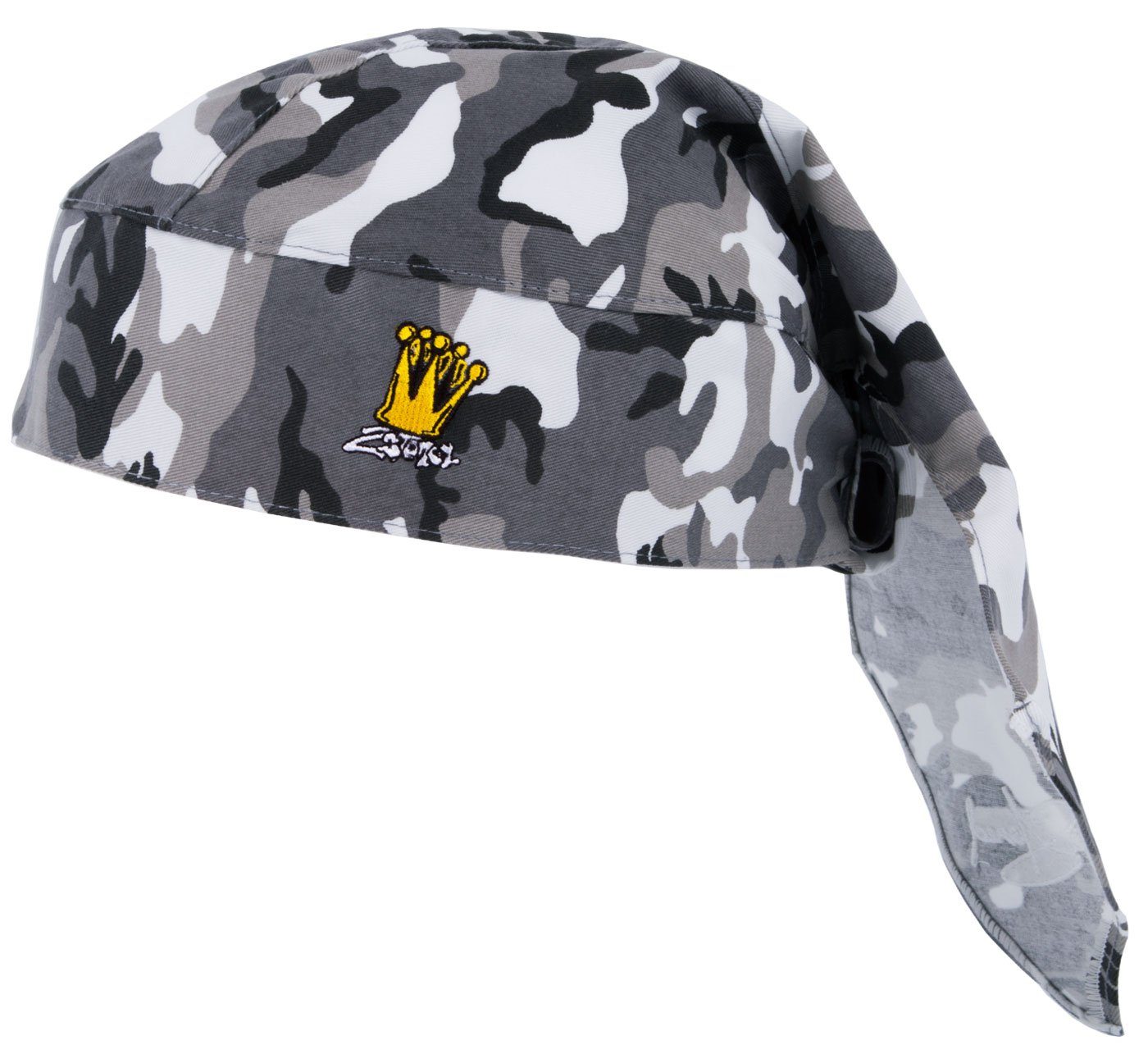 2Stoned Bandana Kopftuch Biker Cap Classic mit Stick Crown für Damen und Herren, Einheitsgröße