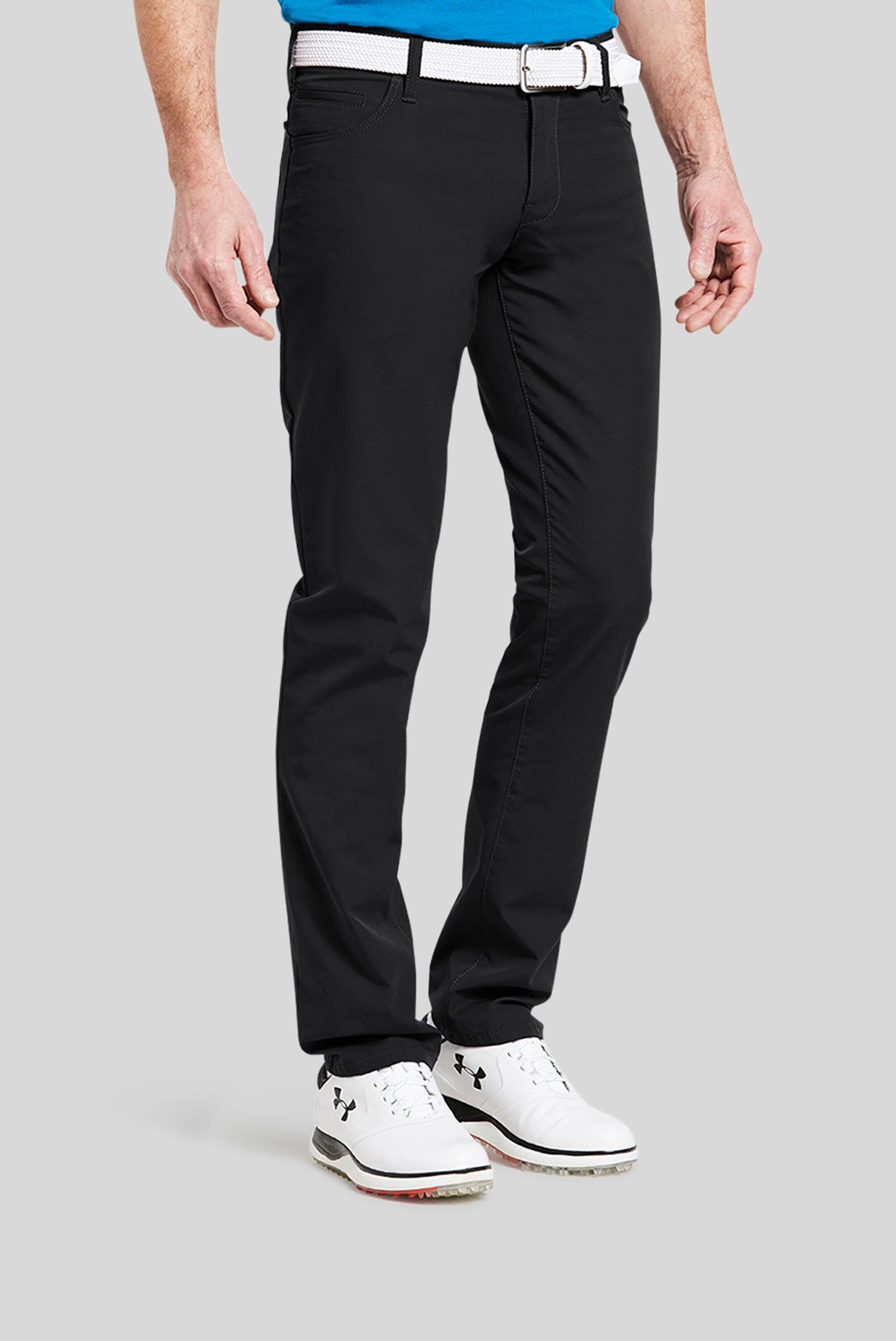 MEYER Chinos Carnoustie 1-8060 aus der Golf Serie, mit unsichtbaren Silikonstreifen