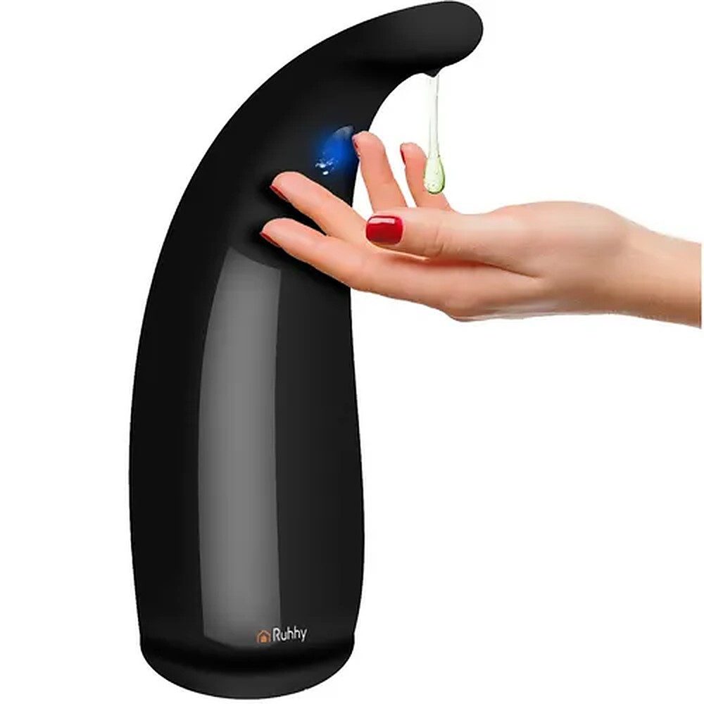 Ruhhy Seifenspender Sensor-Spender Handhygiene, (Spar-Set, 1-tlg., 14x22x7cm nachfüllbar), berührungslos, wasserdicht IPX7, nachfüllbar