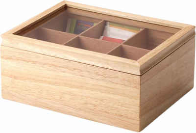 Continenta Teebox, Holz, (1-tlg), Handarbeit