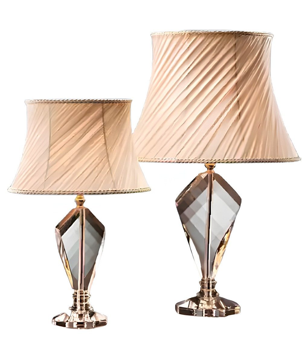 Xlmoebel Tischleuchte Tischlampe im antiken Stil mit Kristall-Elementen, neu und stilvoll, Hergestellt in Europa