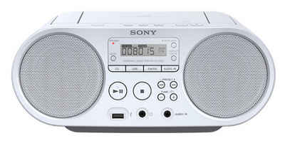 Sony »ZS-PS50« Boombox (AM-Tuner, FM-Tuner, 4 W, CD-Laufwerk, Front-USB, MP-3)