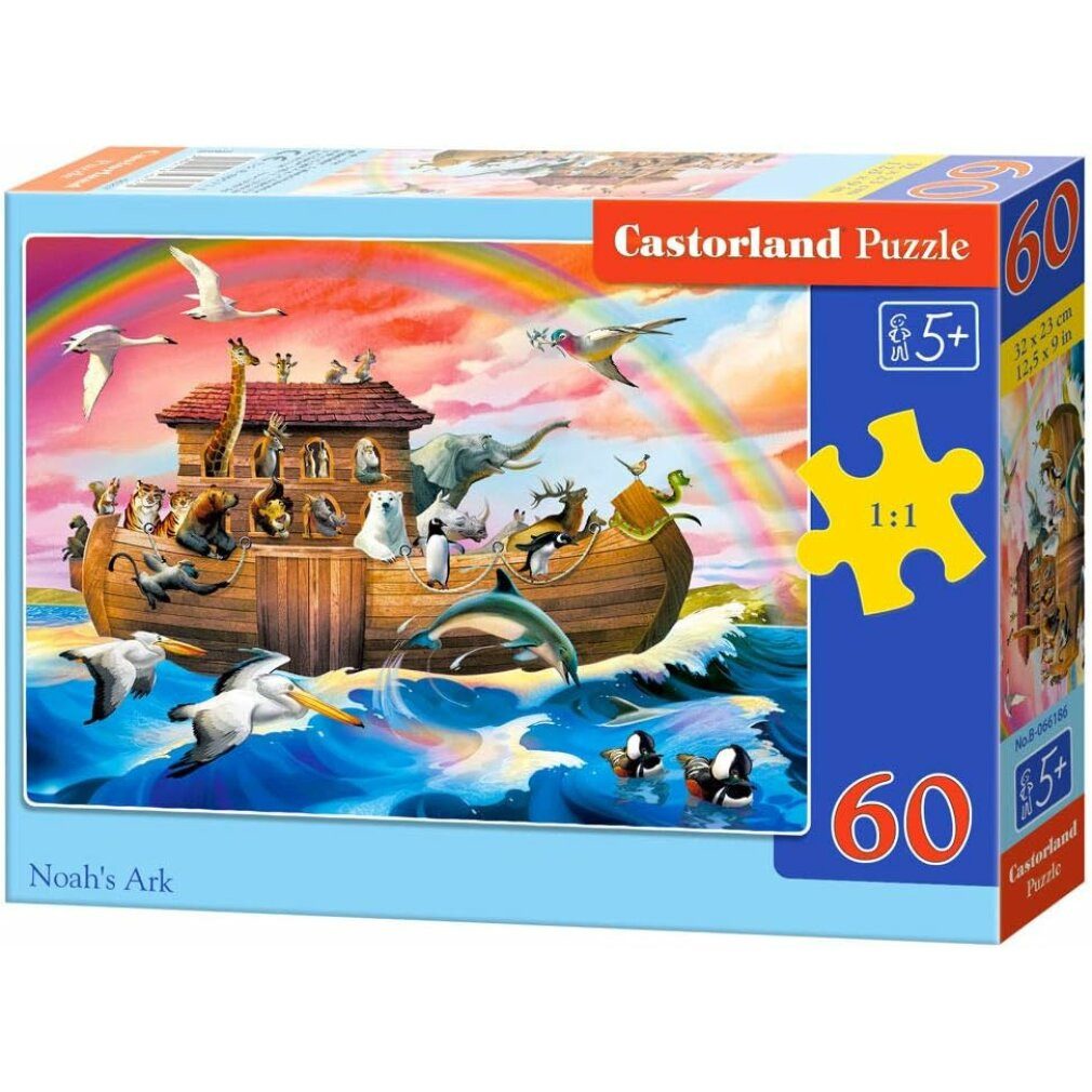 Castorland Puzzle Puzzle Arche Noah 60 Teile, Puzzleteile günstig online kaufen