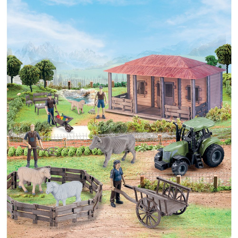 Besttoy Spielfigur Besttoy - Großes Farmhaus mit Zubehör