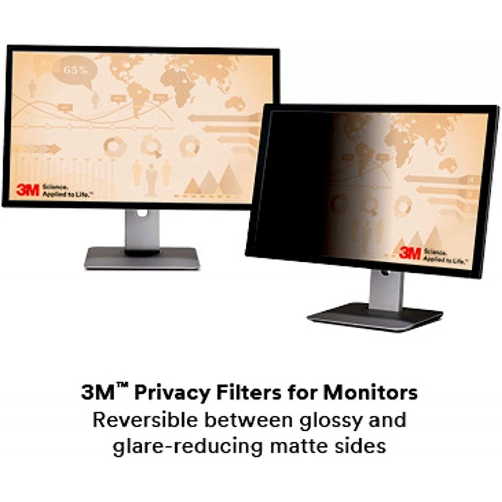 3M Displayschutzfolie PFMDE001 Standard für Dell U3415W Blickschutzfilter 34 Zoll schwarz