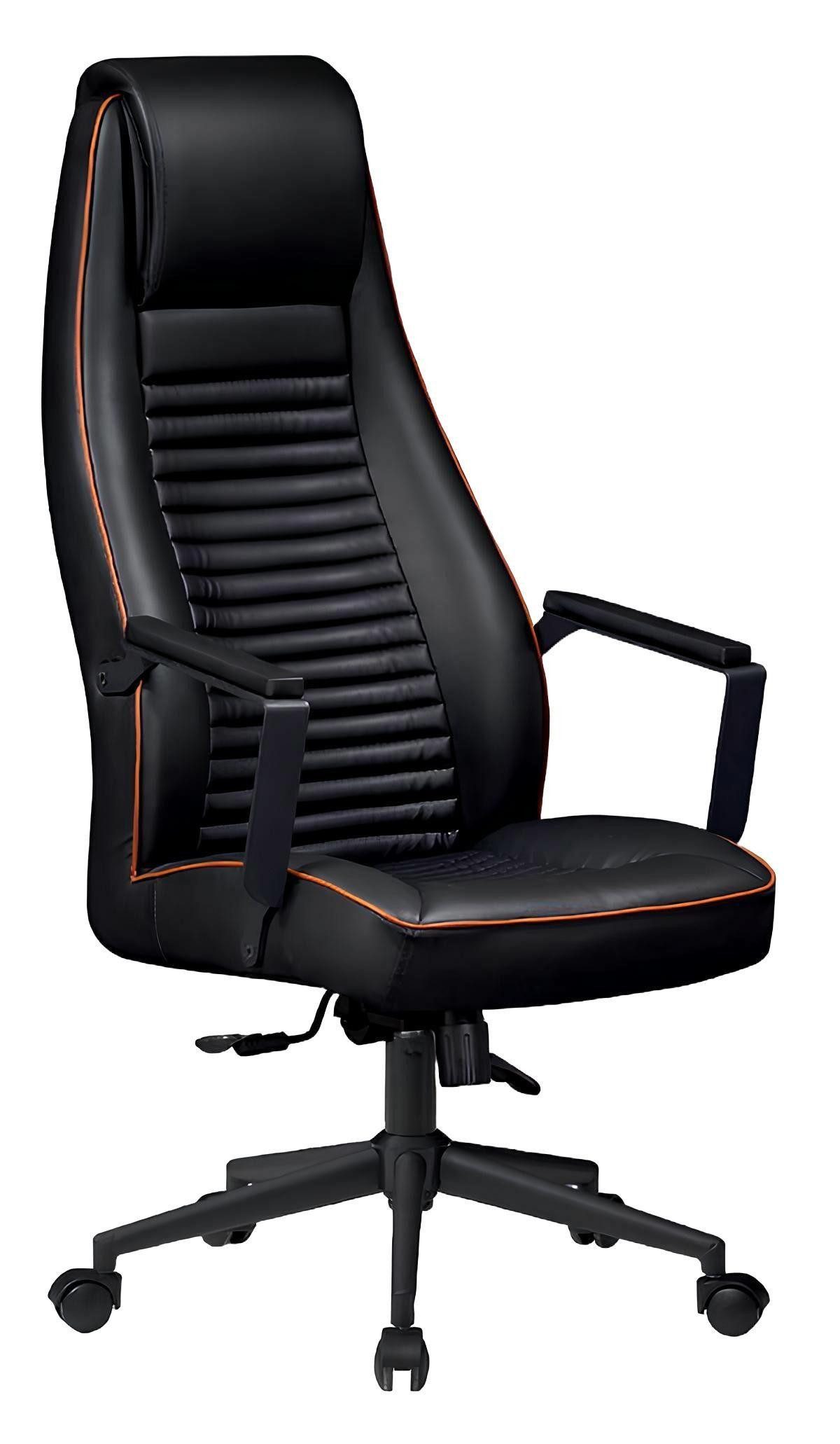 JVmoebel Chefsessel Eleganter Bürodrehstuhl mit ergonomischer Form und Drehfunktion, Made in Europa