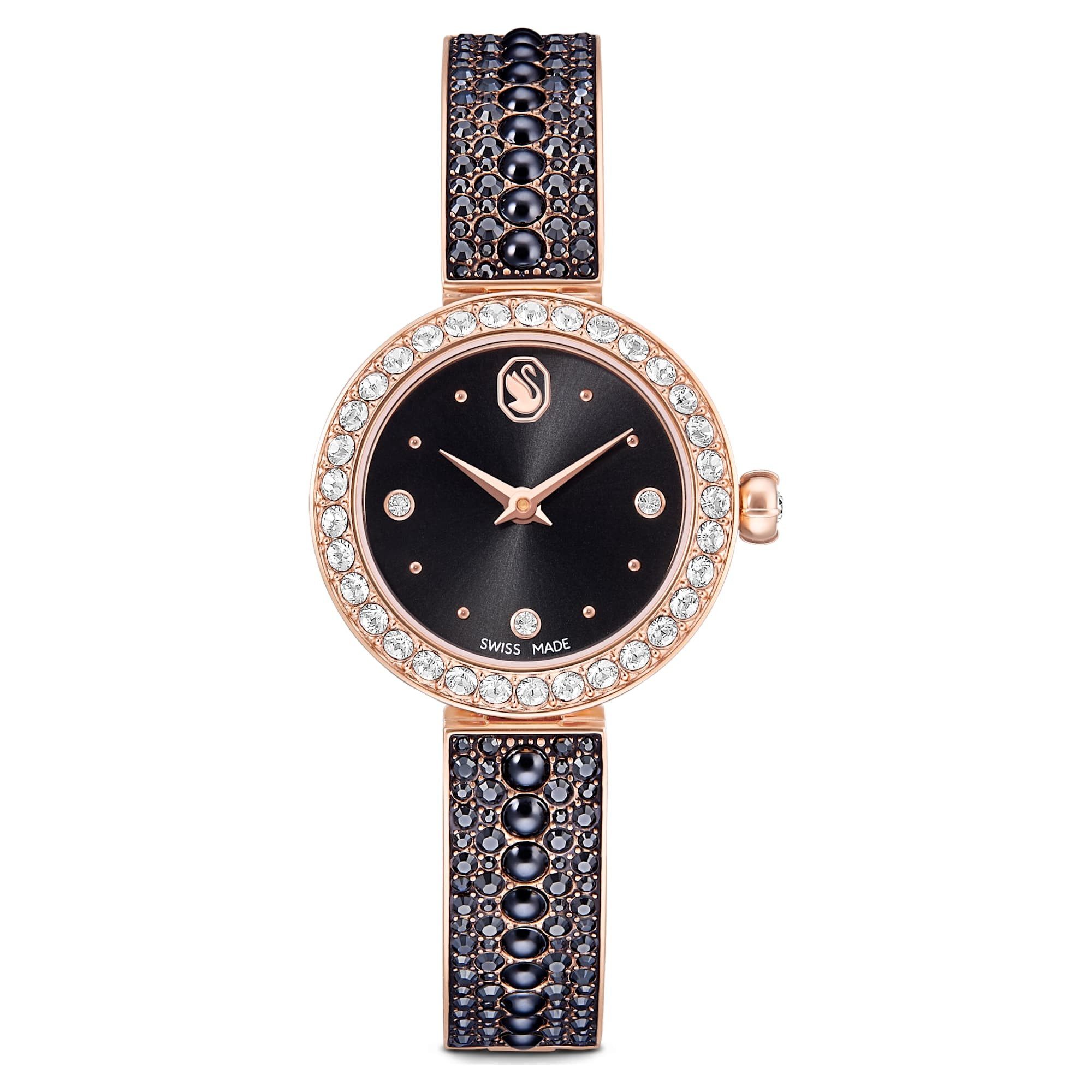 Swarovski Schweizer Uhr Matrix pearl bangle