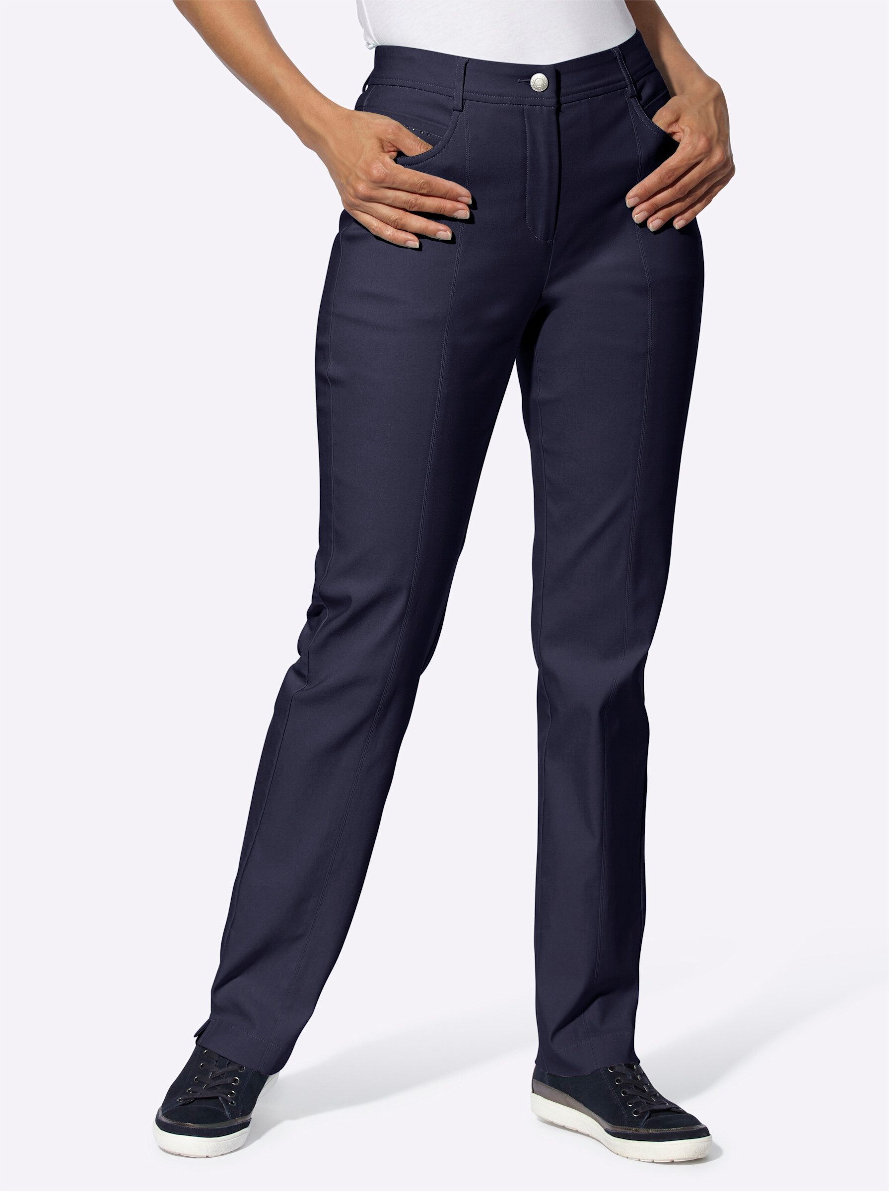 Witt Jerseyhose Stretch-Hose Innenbeinlänge ca. 72 günstig online kaufen