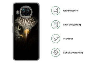 MuchoWow Handyhülle Vogel - Adler - Raubvögel - Auge - Schnabel - Licht, Phone Case, Handyhülle Xiaomi Mi 10T Lite, Silikon, Schutzhülle