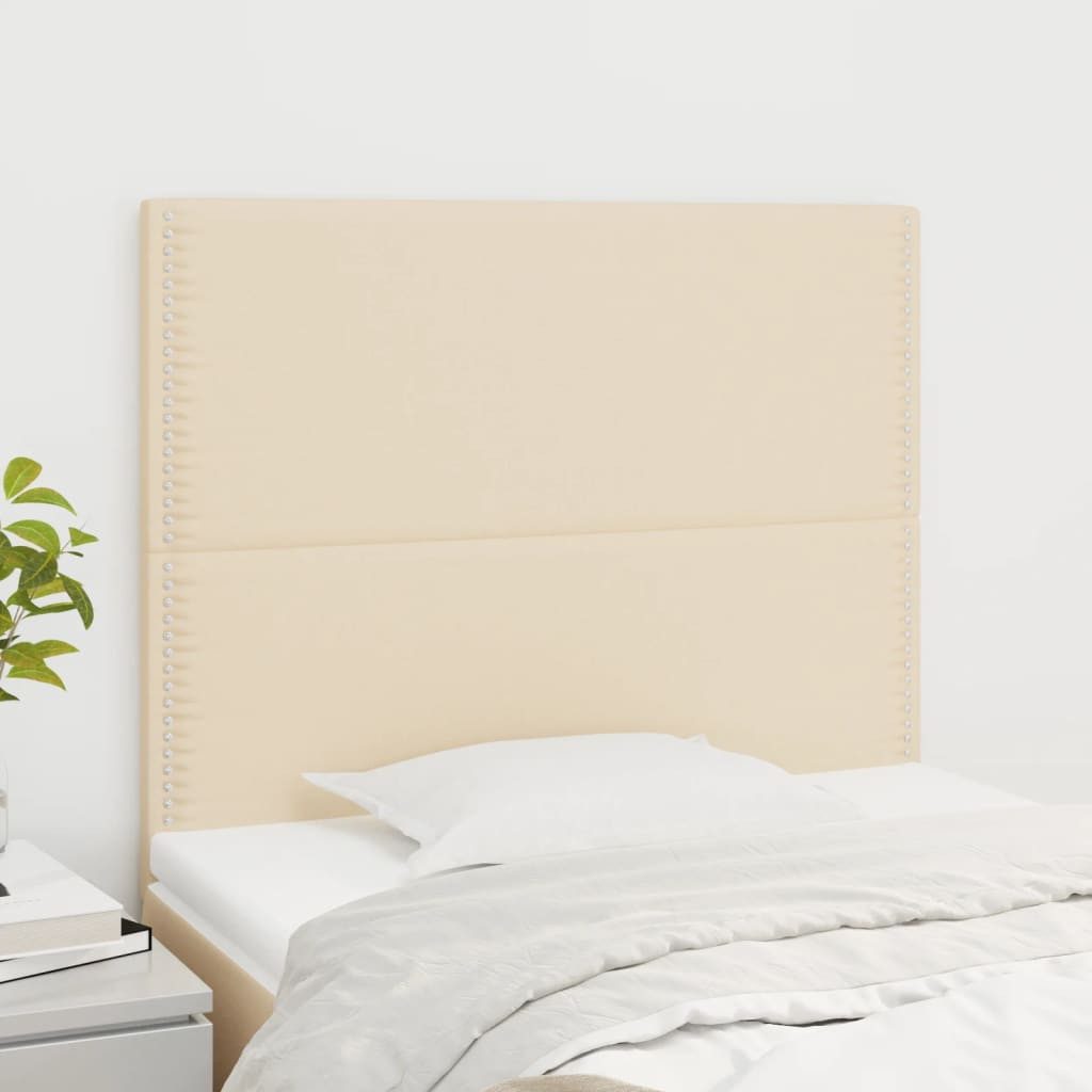 vidaXL Kopfteil Kopfteile 2 Stk. Creme günstig online kaufen