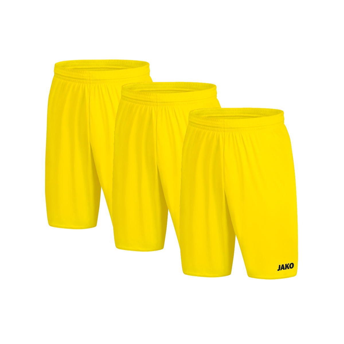 Jako Sweatbermudas Sporthose Manchester Fussball Short (Pack, 3 er Stück)