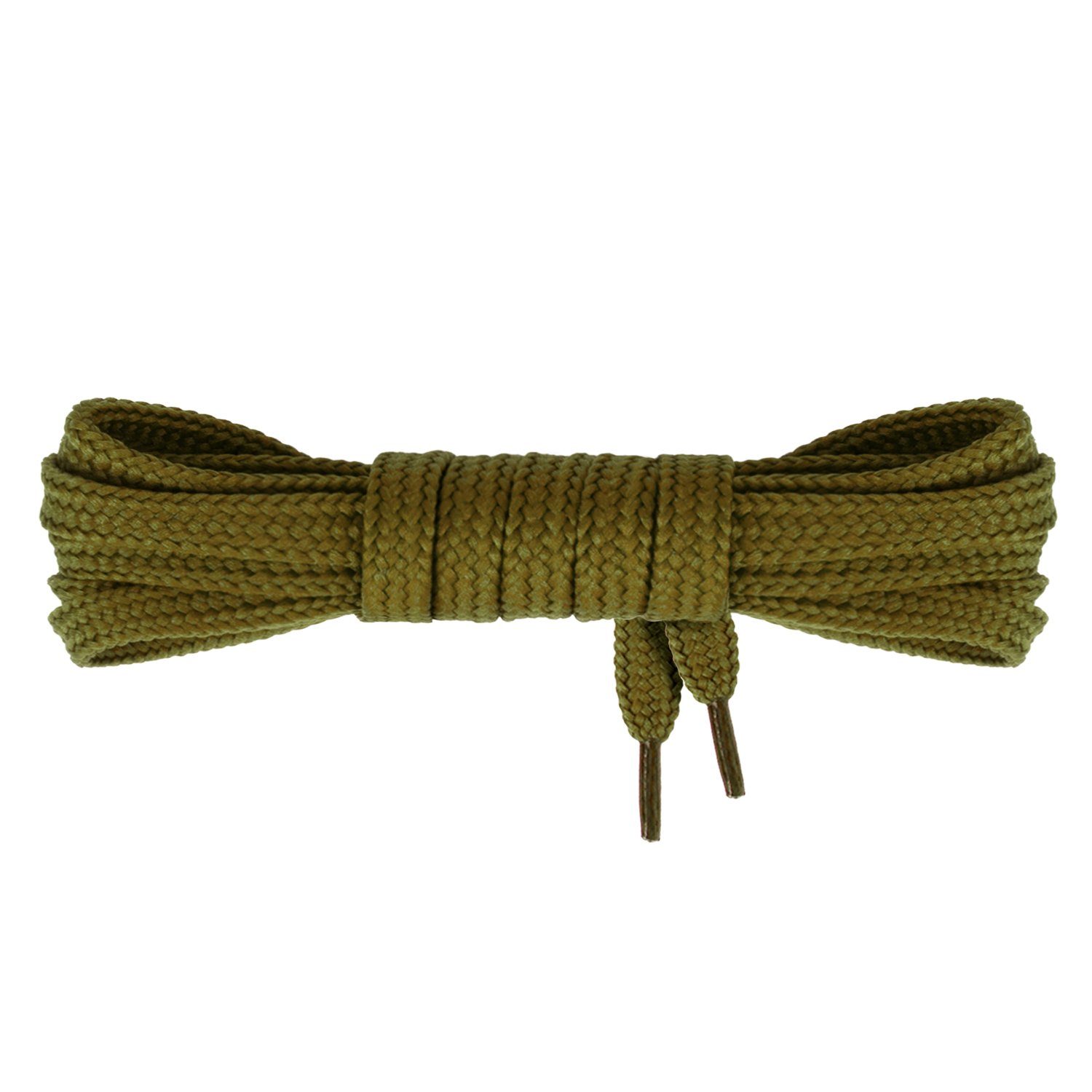 Mount Swiss Schnürsenkel 2 Paar flache Premium-Schnürsenkel 7mm breit aus Polyester für Sneaker