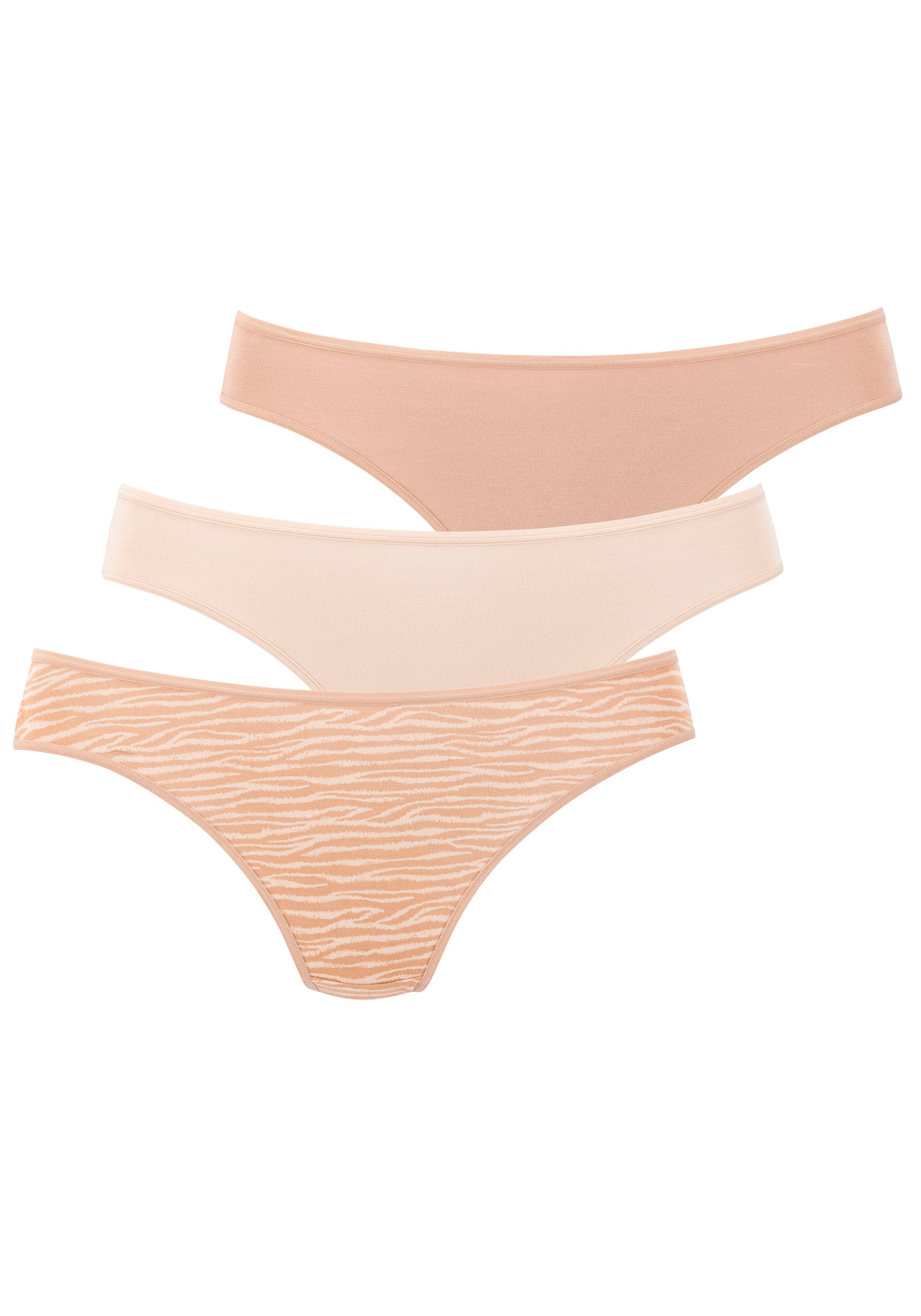 LASCANA String aus hochwertiger Modal-Qualität (3er-Pack)