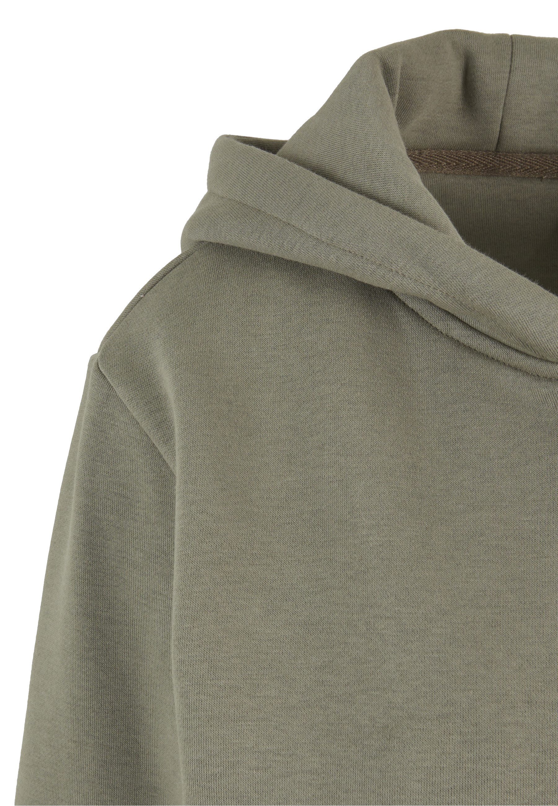 URBAN CLASSICS Sweatjacke Urban Classics Ladies Fluffy Zip Cardigan – Bild 4 von 5