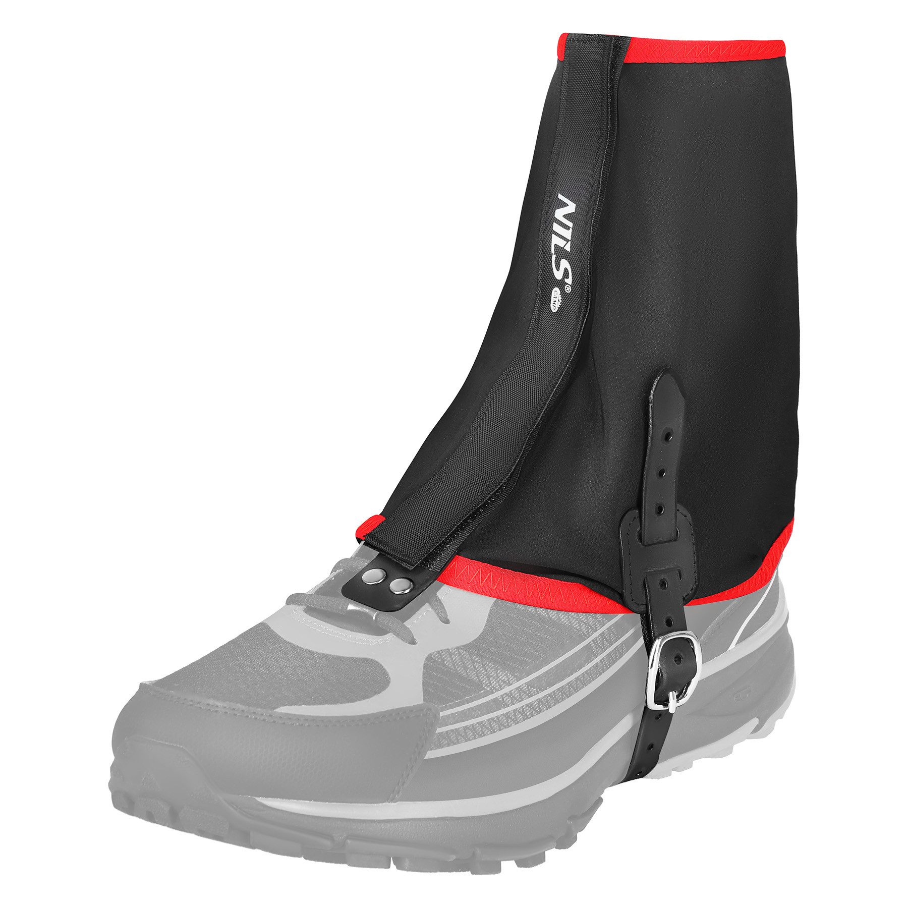 NILS CAMP Gamaschen Schuhüberzug kurze Laufgamaschen für Trailrunner, Praktischer Schutz vor Wasser, Schnee, Matsch und Sand