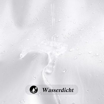KÜLER Duschschirm Duschschirm, Duschvorhänge, Duschwände, 180*180cm, Wasserleitung, Vorhänge für das Badezimmer, wasserdicht, Schimmelresistent