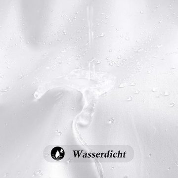 KÜLER Duschschirm Duschschirm, Duschvorhänge, 180*180cm, Duschvorhang, Stein, Toilettenvorhang für das Badezimmer, wasserdicht, Schimmelresistent