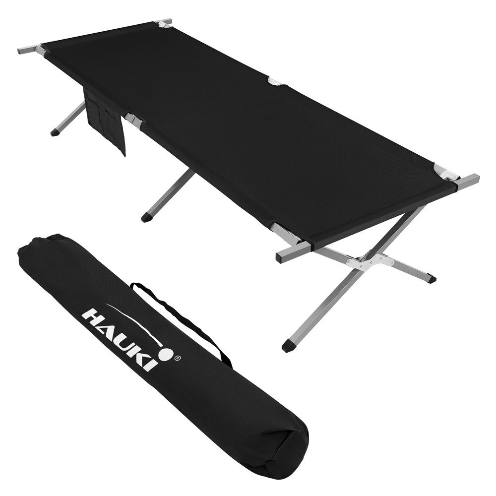 Feldbett Campingbett klappbar mit Tragetasche Belastbarkeit bis 150 kg