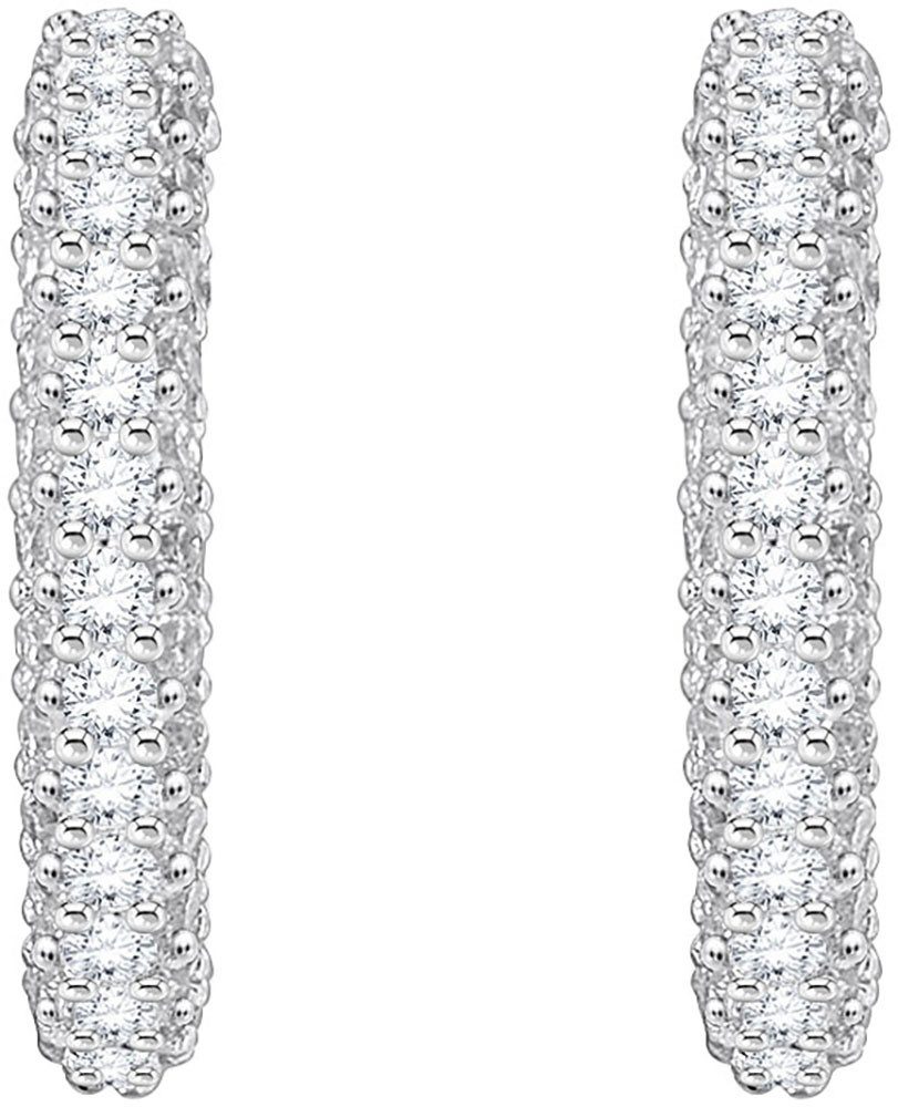 THOMAS SABO Ohrklemme Schmuck Silber 925 Ohrring Earcuff, mit Zirkonia (synth)
