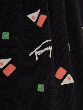 Tommy Jeans Druckkleid TJW DITSY GEO MINI DRESS Mit Tommy Logoschriftzügen