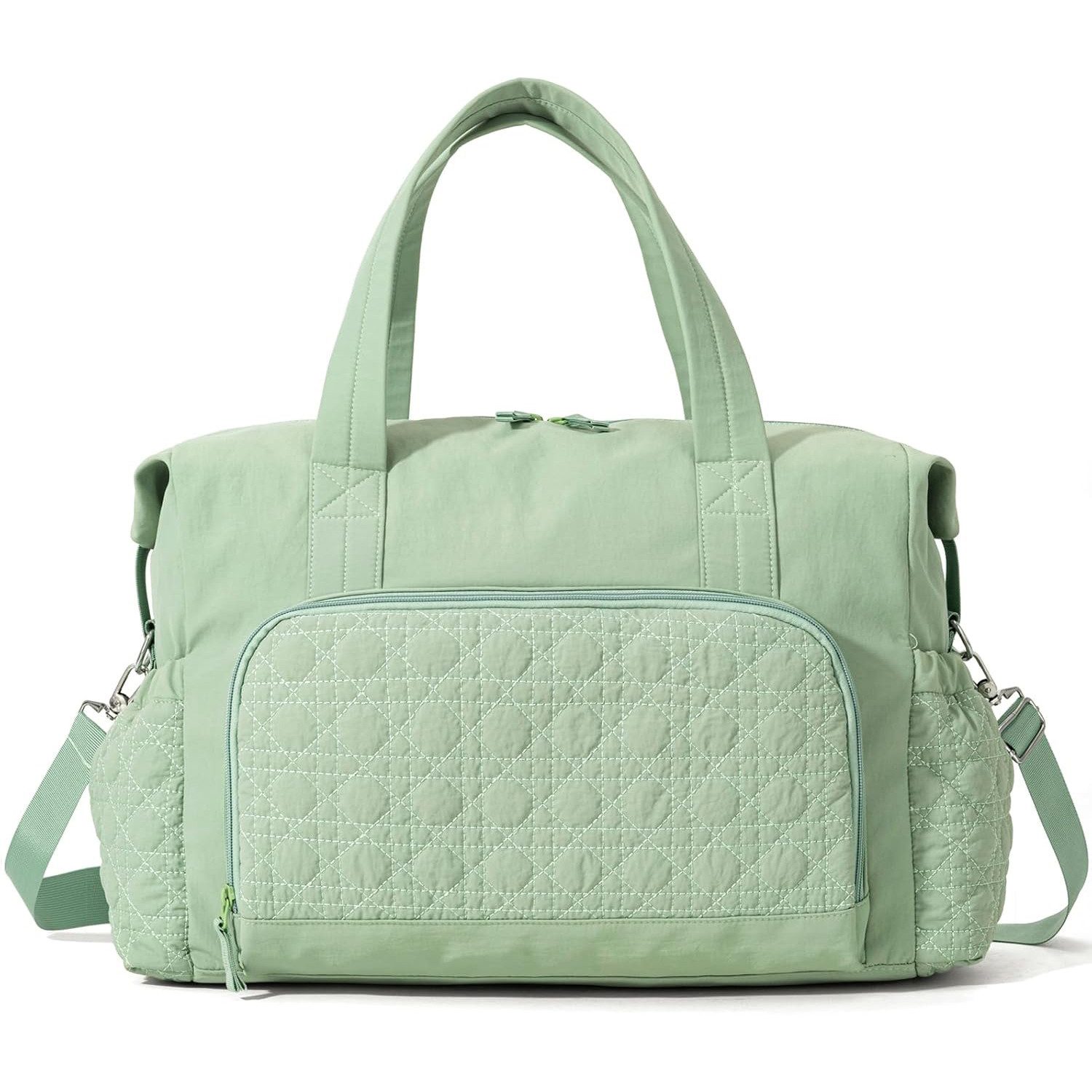 Oemmn Reisetasche 24L, Damen Weekender Tasche mit Nassfach (1-tlg), Handgepäck Sporttasche für Reisen und Fitness