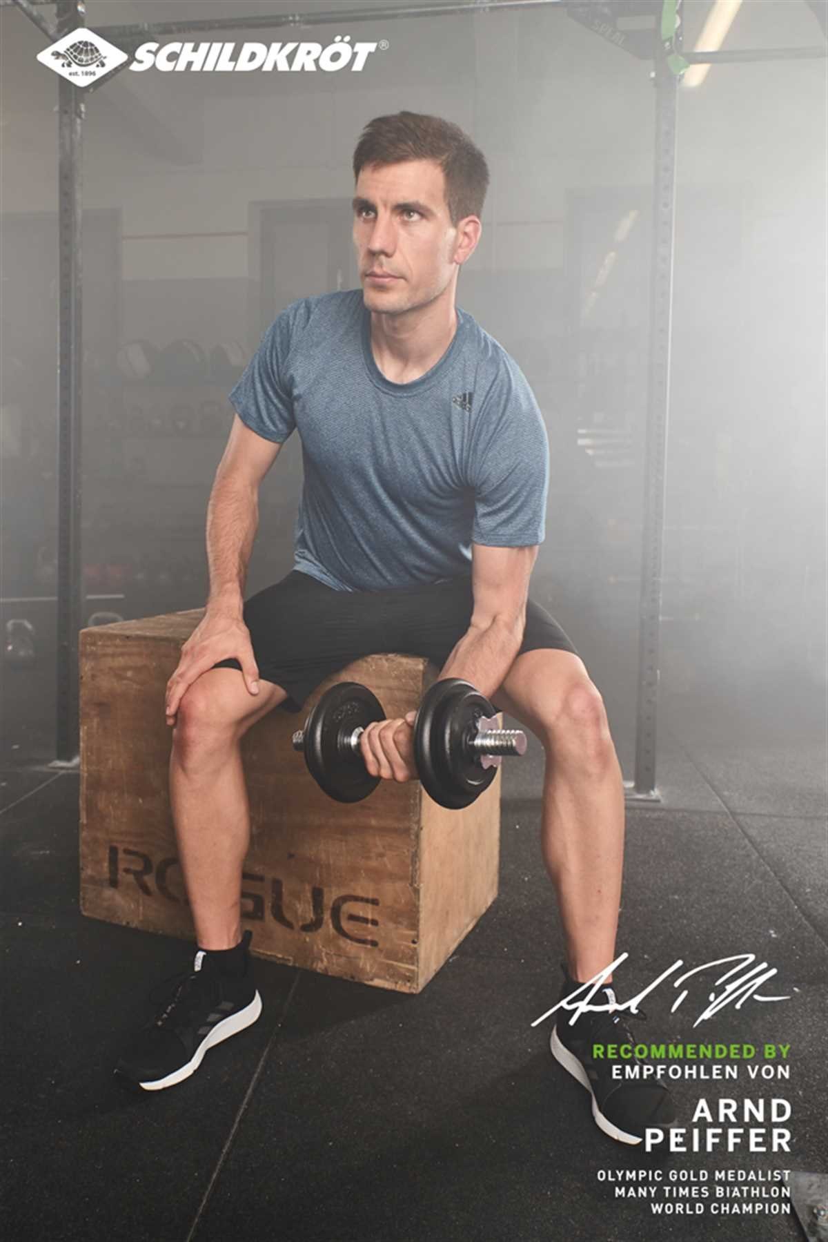 Schildkröt Hantel-Set FITNESS, (Set, mit Kurzhantelstange), inklusive Tragekoffer