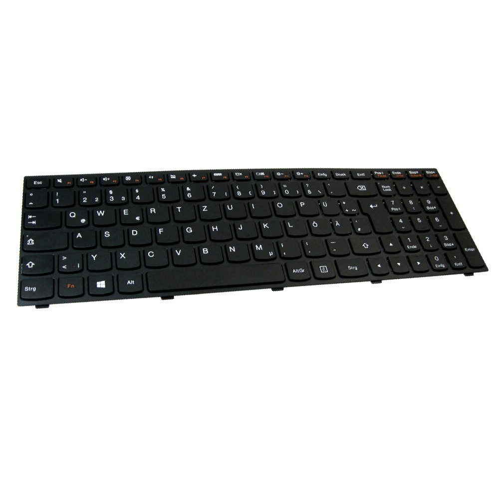 Trade-Shop Ersatzteil passend für Lenovo Ideapad G70-70 G70-80 M50-70 M50-80 Z50 Tastatur (Tastenbelegung: Deutsch, QWERTZ / Farbe: Schwarz)
