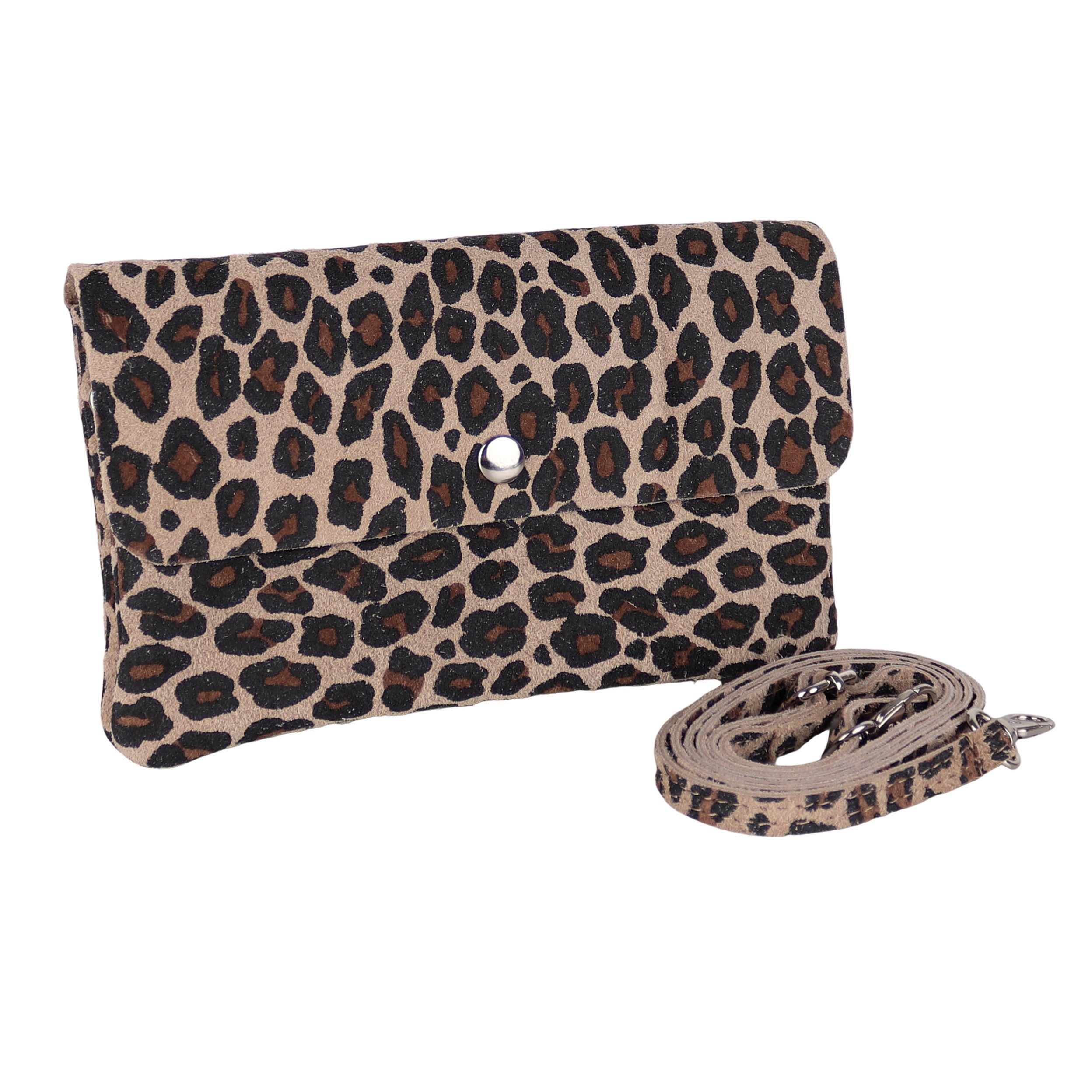 MIRROSI Clutch Damen, Crossbody Bag, Echtleder made in Italy ca.20x12x2cm ( günstig online kaufen