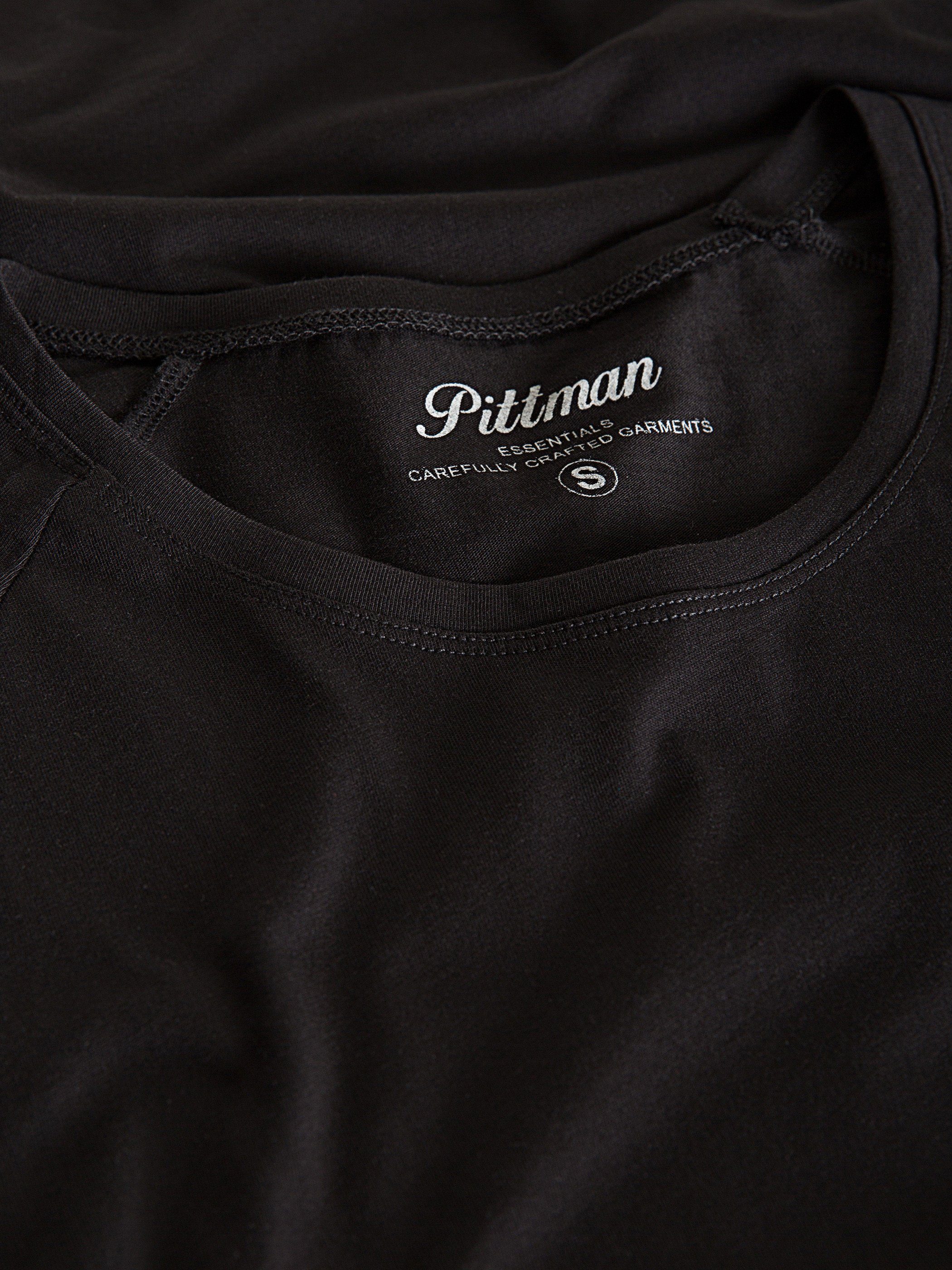 Pittman T-Shirt 3-Pack Herren T-Shirt Finn (Set, 3er-Pack) Oversize Rundhals T-Shirt