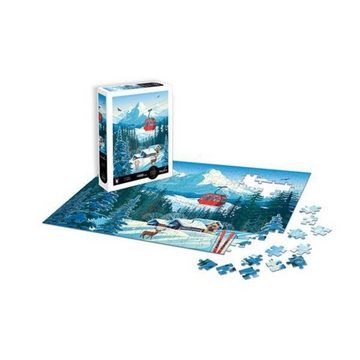 BrainBox Puzzle Calypto - Winterlandschaft 1000 Teile Puzzle, 1000 Puzzleteile
