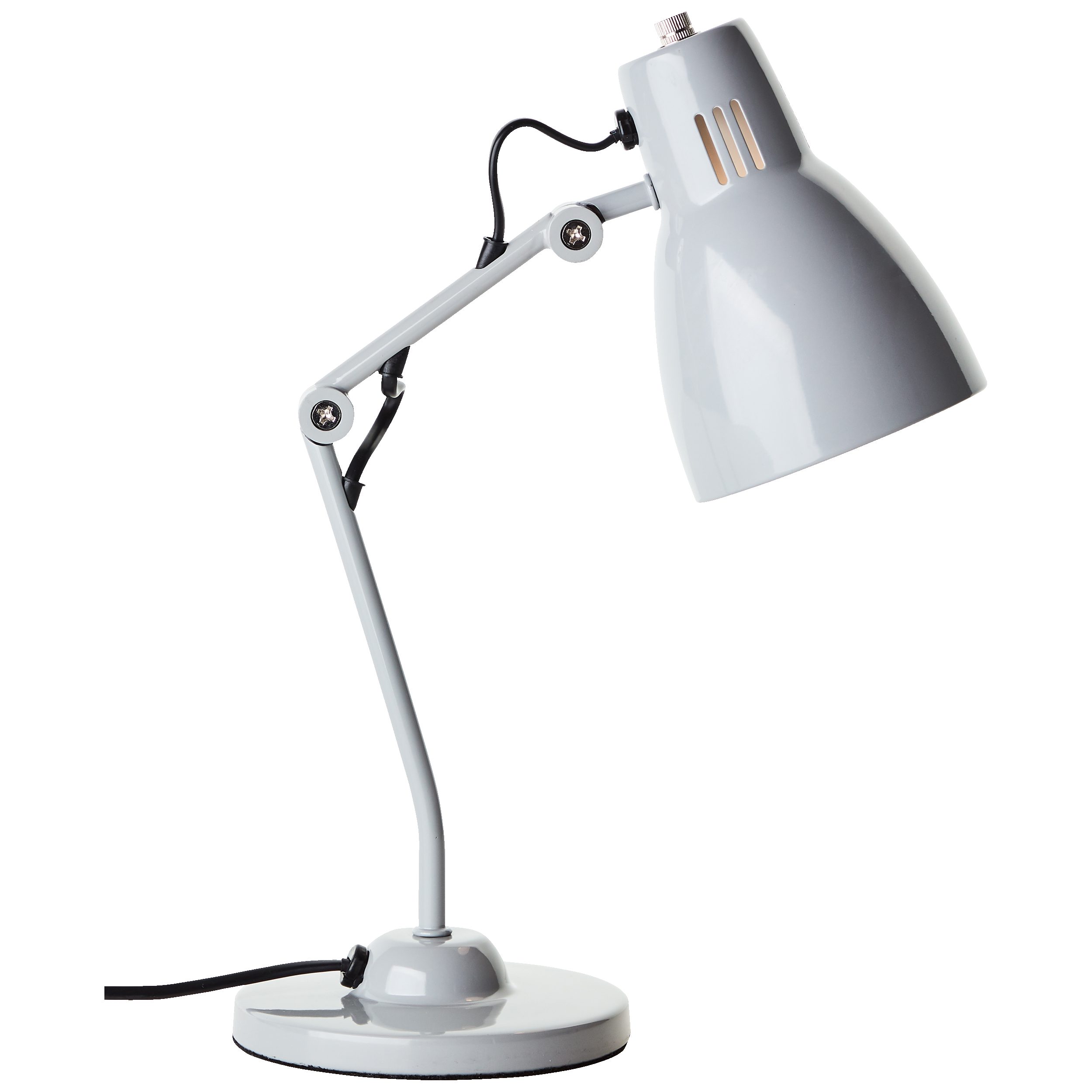 Lightbox Tischleuchte, ohne Leuchtmittel, Tischlampe, 38 cm Höhe, E14, max. 40 W, Kopf & Gelenk schwenkbar