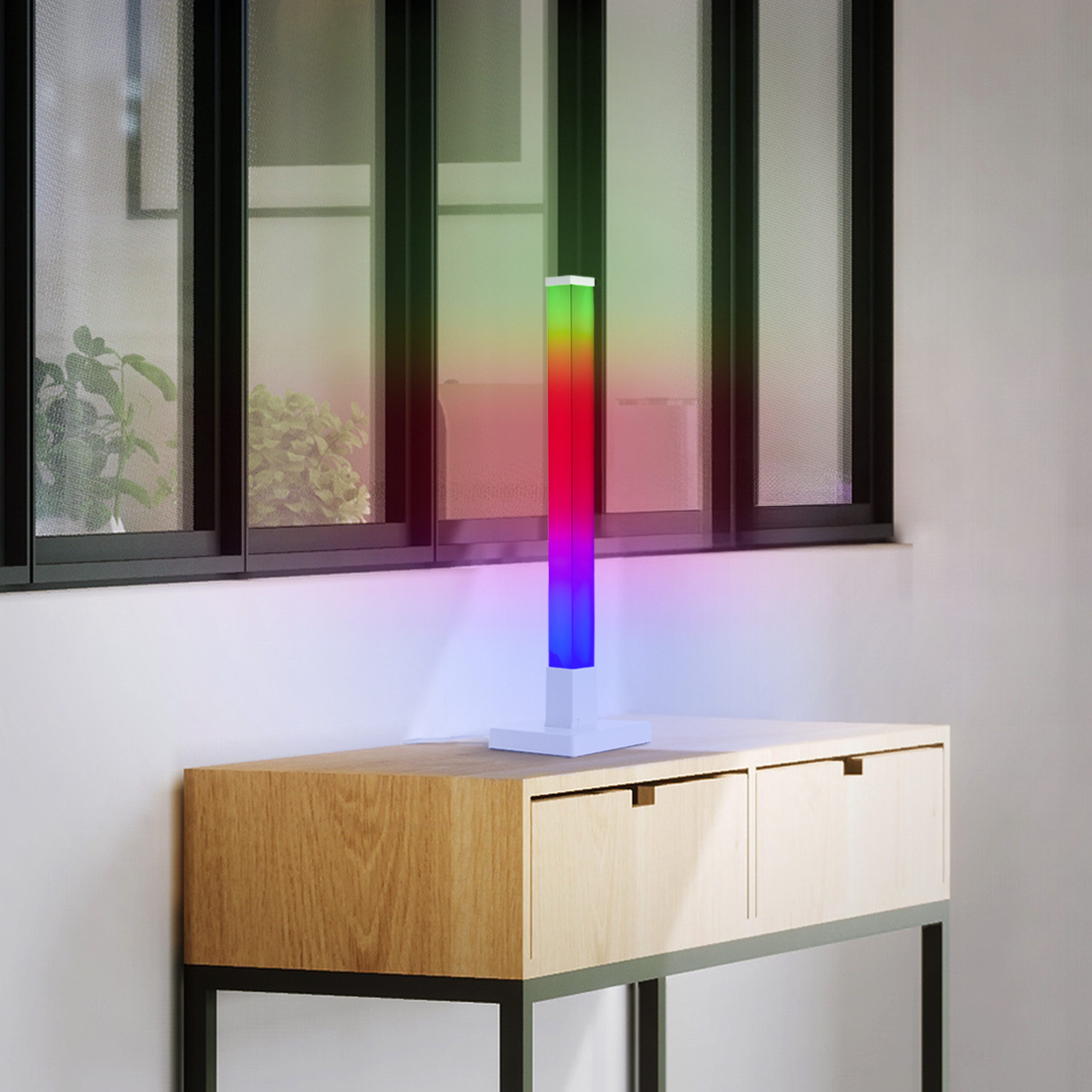 BreLight LED Tischleuchte Neele, Farbwechsel, LED fest integriert, RGB, 50 günstig online kaufen