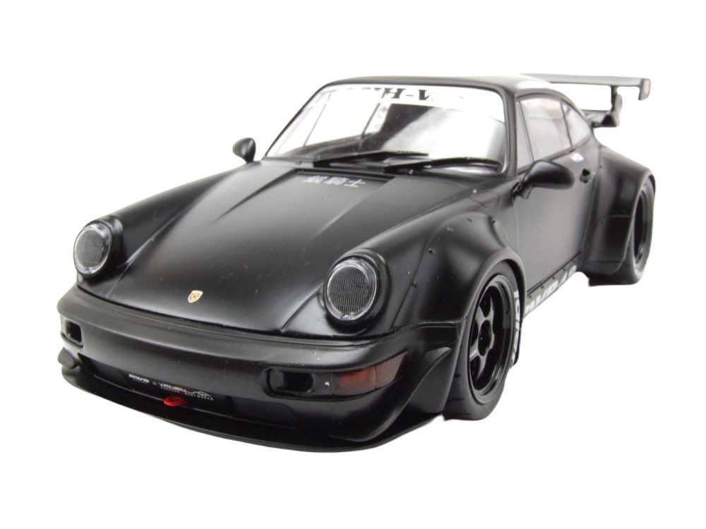 Solido Modellauto Porsche RWB RAUH-Welt Body Kit Darth Vader 2016 schwarz, Maßstab 1:18
