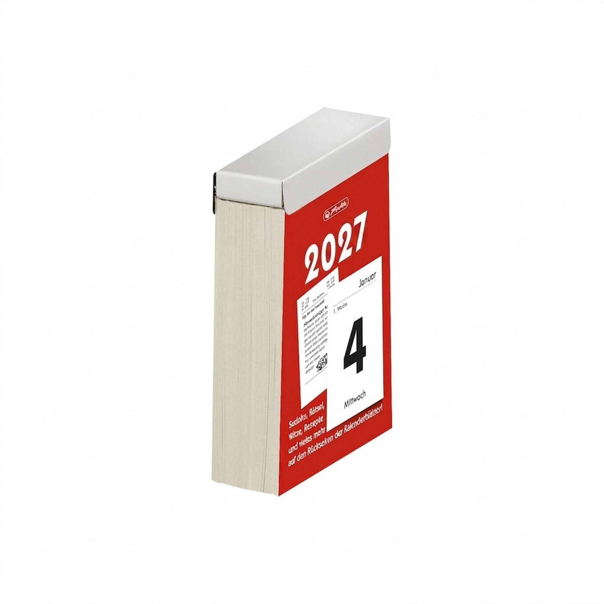 Herlitz Abreißkalender herlitz Tages-Abreißkalender Nr.4, 2027