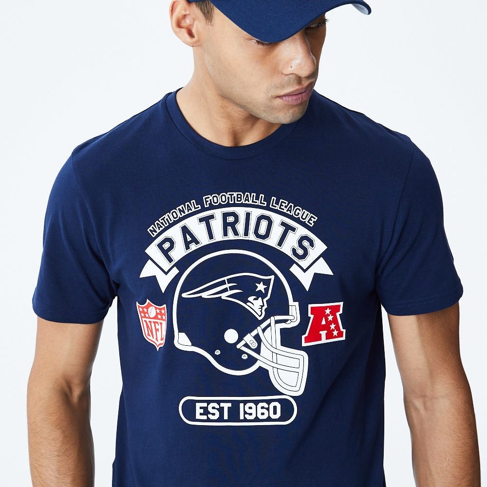 New Era T-Shirt T-Shirt New Era NFL New England Patriots (1-tlg) Großes "New England Patriots" Logo-Print auf der Vorderseite