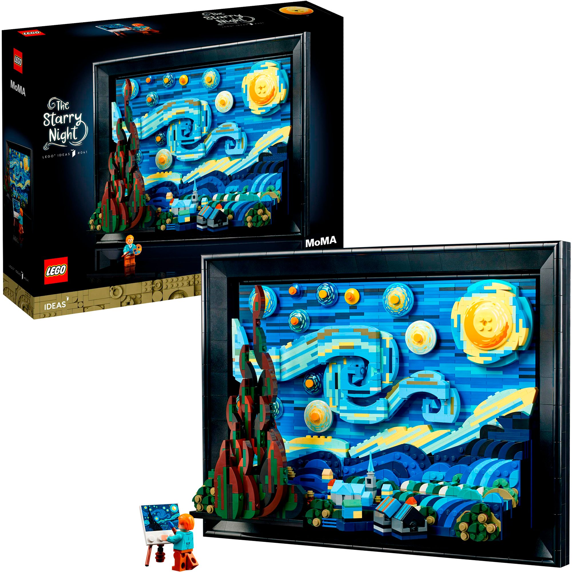 LEGO® Spielwerkzeug LEGO Ideas Vincent van Gogh – Sternennacht, Konstruktionsspielzeug
