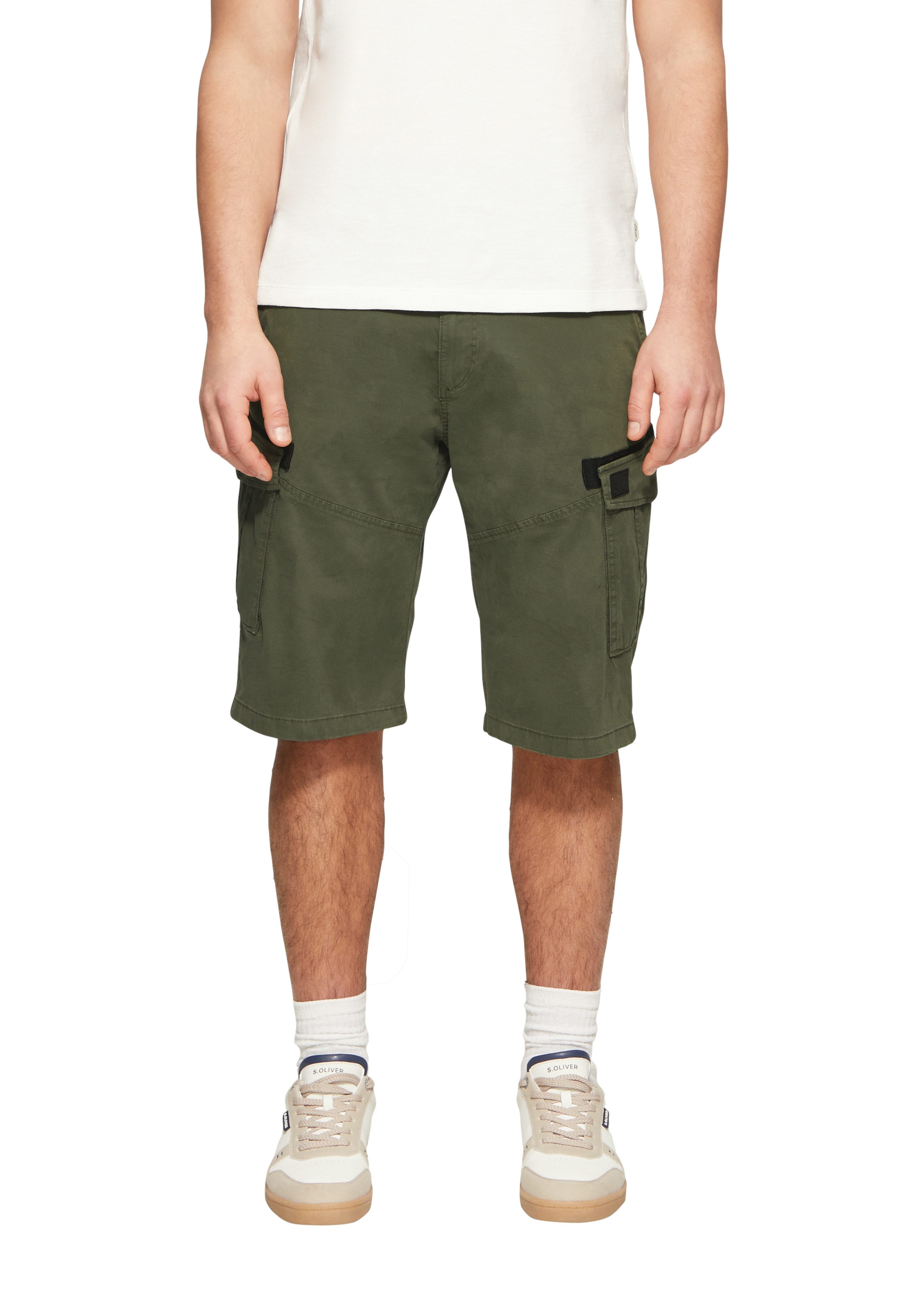 s.Oliver Cargobermudas Sommerhose mit Taschen