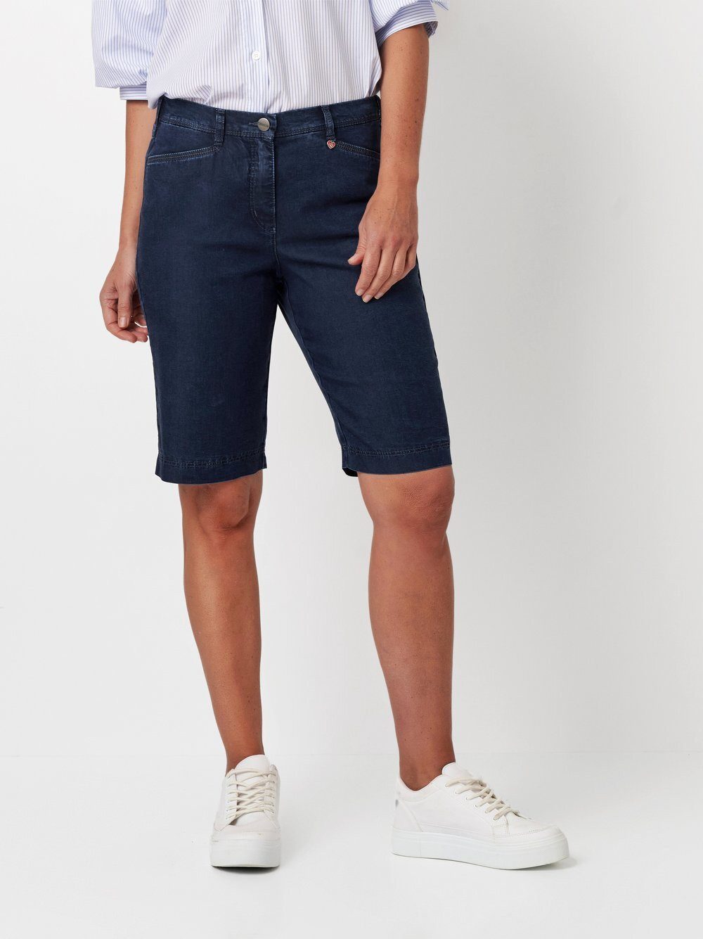 Relaxed by TONI 5-Pocket-Jeans Meine beste Freundin in Bermudalänge
