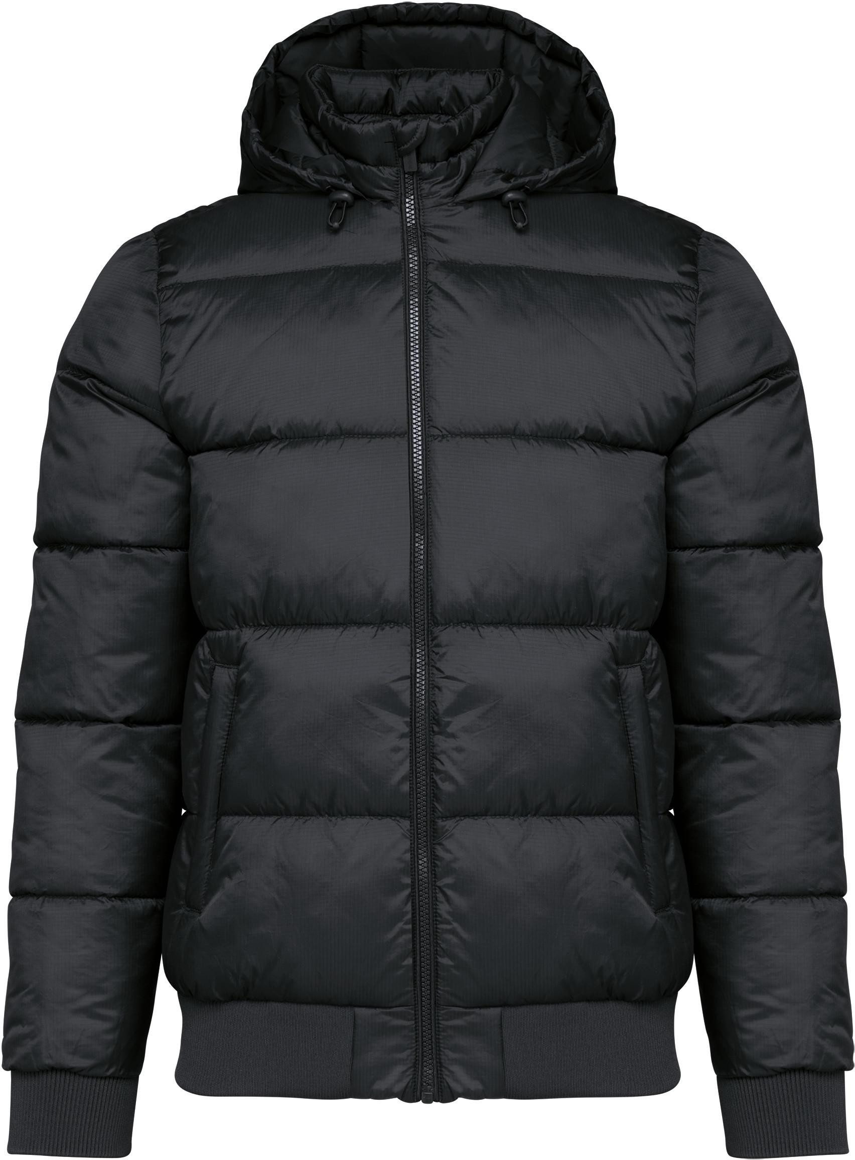 Kariban Outdoorjacke Recycelte Unisex-Ripstop-Jacke mit Kapuze