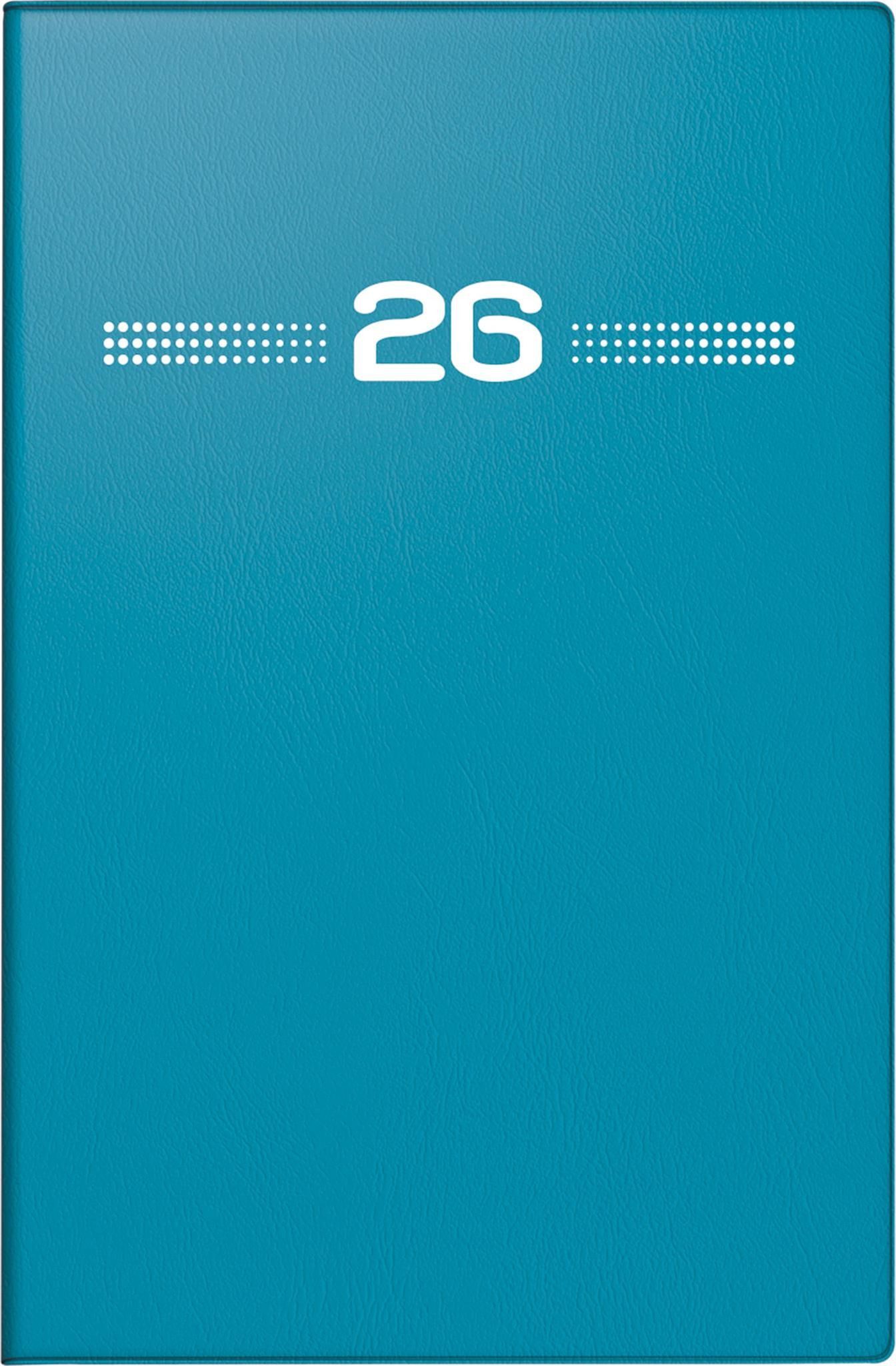 RIDO Taschenkalender 2026 Rido Taschenkalender partner/Industrie I A7 petrol