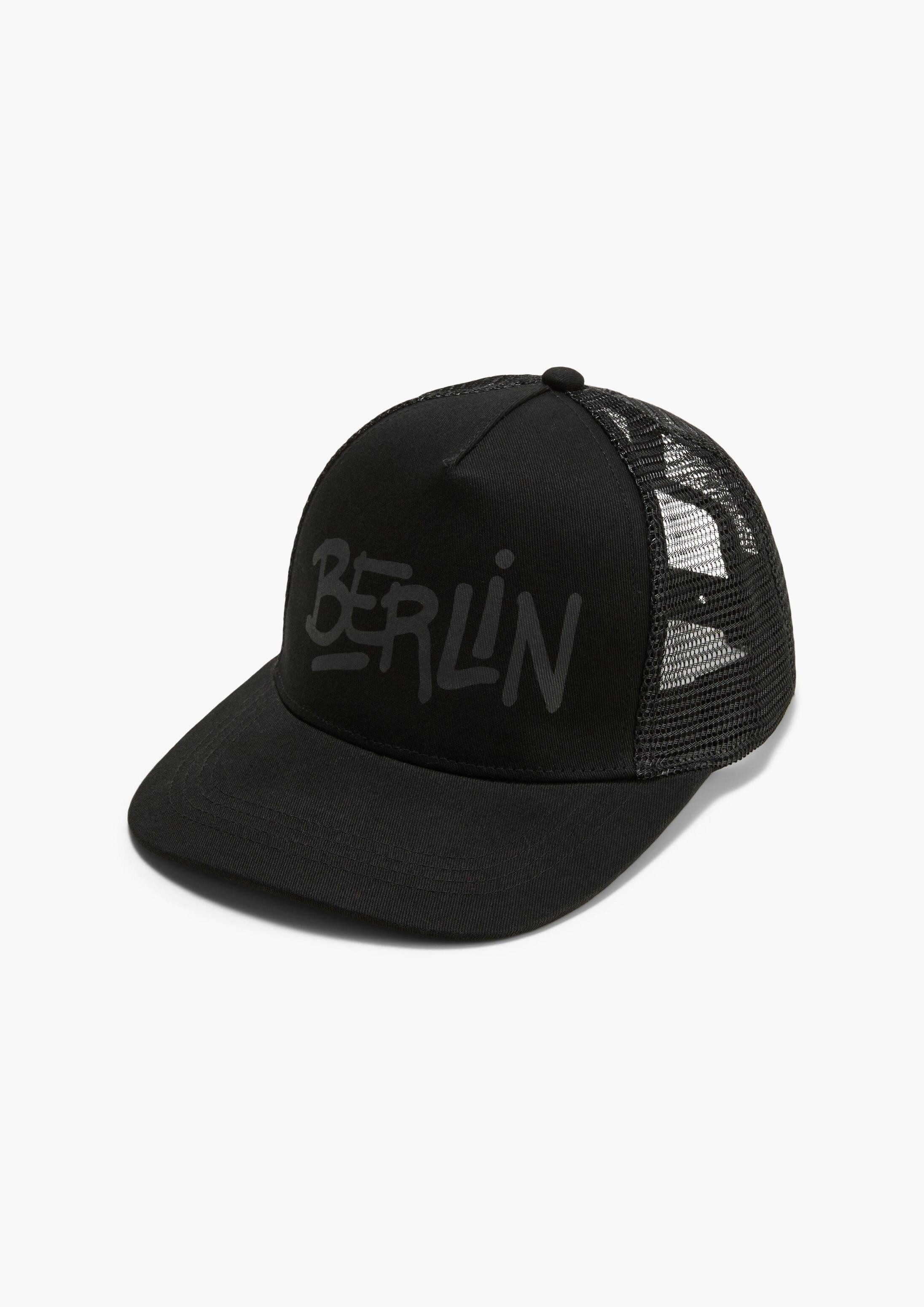 s.Oliver Snapback Cap Kappe Trucker-Cap mit Frontprint