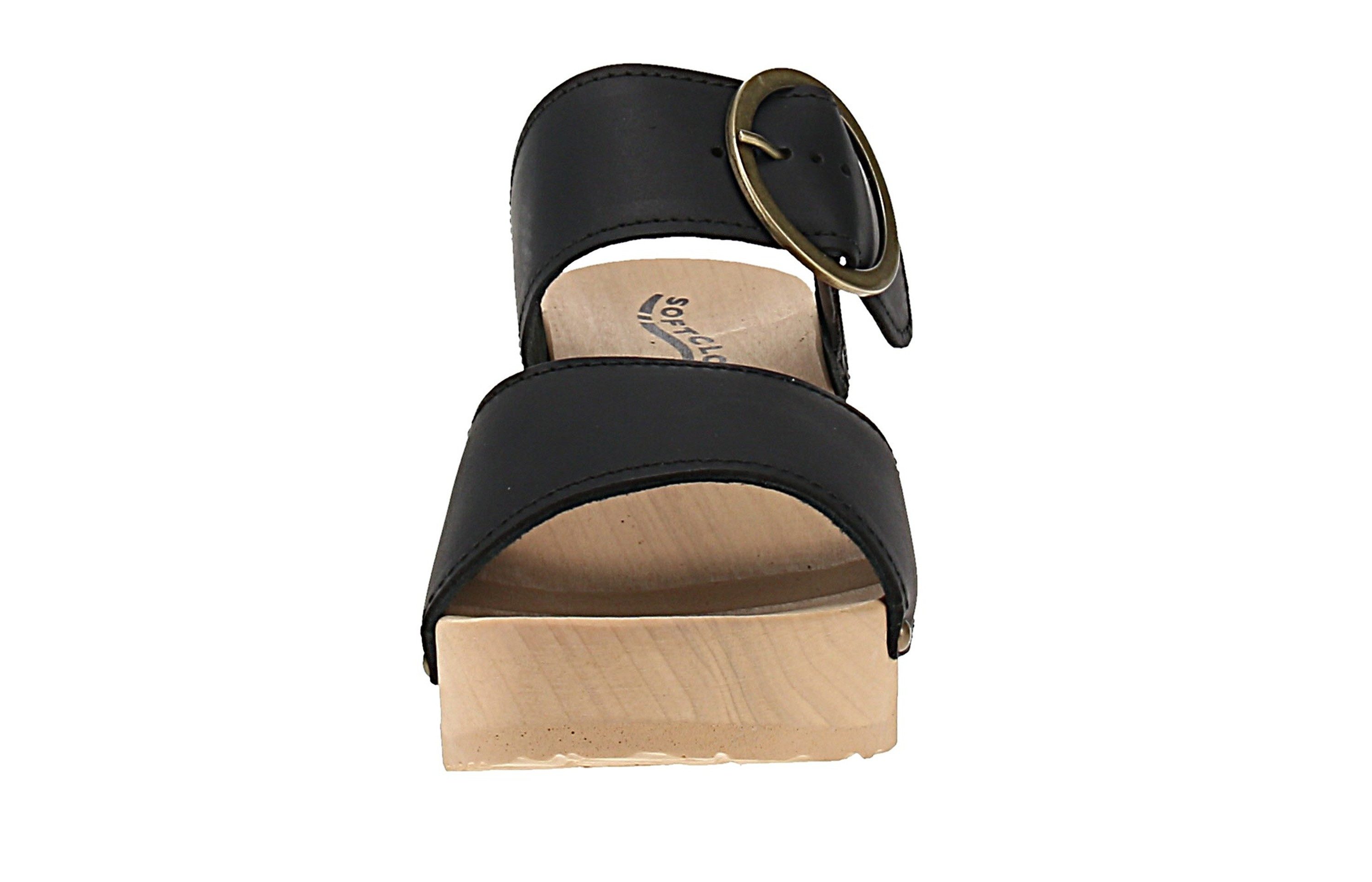 Softclox Softclox S3670 Hedi Softnappa - Damen Pantolette - 03-Schwarz Sandale